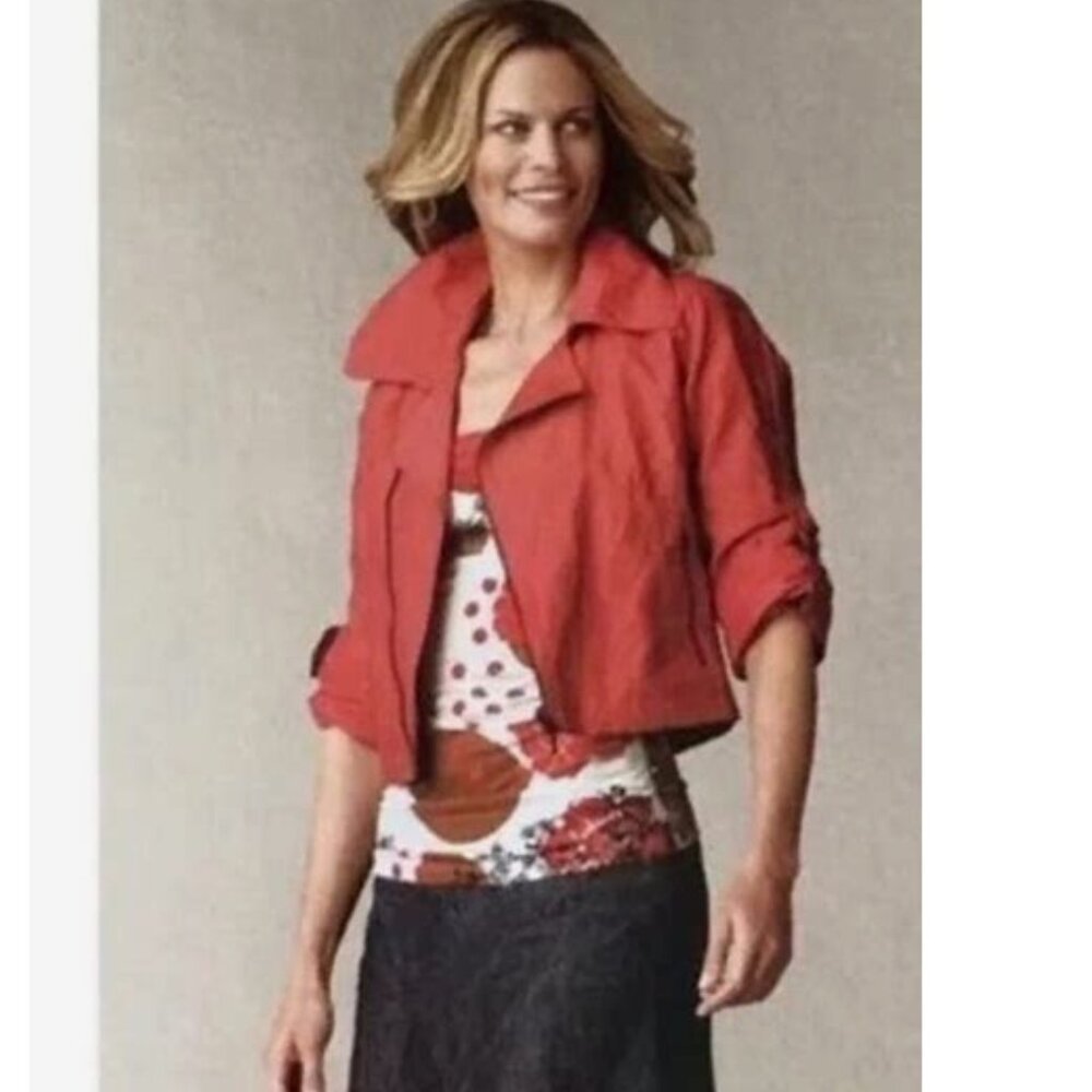 CAbi blush scooter jacket (804)